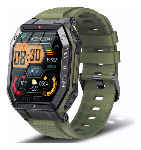 Reloj Inteligente 1.85 Ips 5atm Militar Impermeable P/hombre
