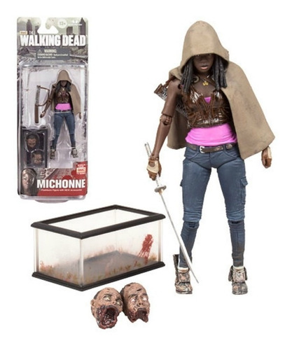 The Walking Dead Michonne 15 Cm Blister Cerrado Original 5