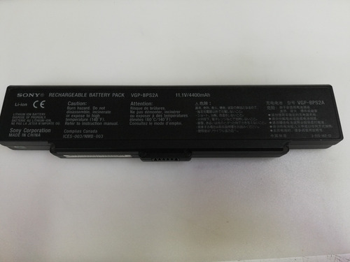 Bateria  Sony Vaio Pcg-7f1l Vgp-bps2a