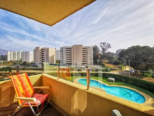 Se Arrienda Mensual Depto Lomas De Papudo 2dorm 1 Baño,