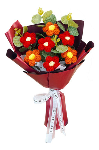 Regalo Artesanal De Flores De Ganchillo Para Novia