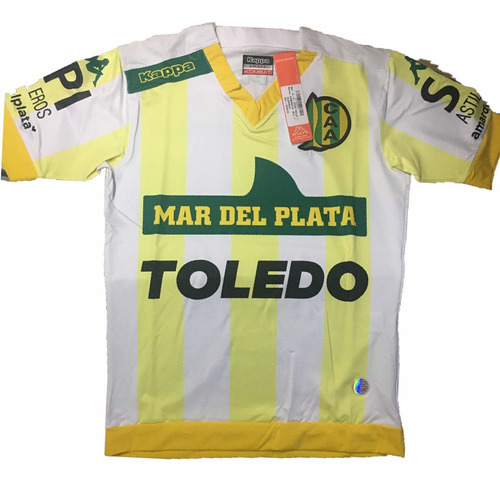Camiseta Fútbol Aldosivi Player Kombat Away Original Kappa