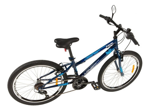 Bicicleta Aro 24 Caloi Max Azul