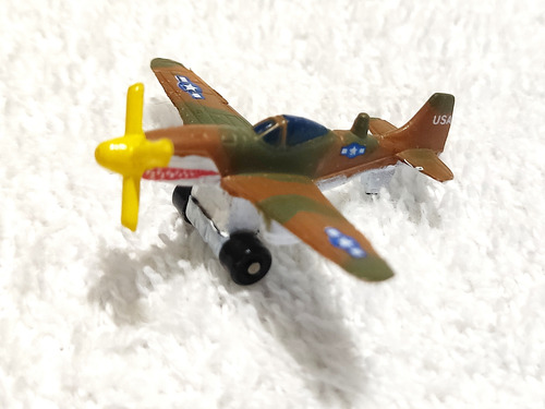 Avion Mustang, Micro Machines, Galoob, Esc. 1/150