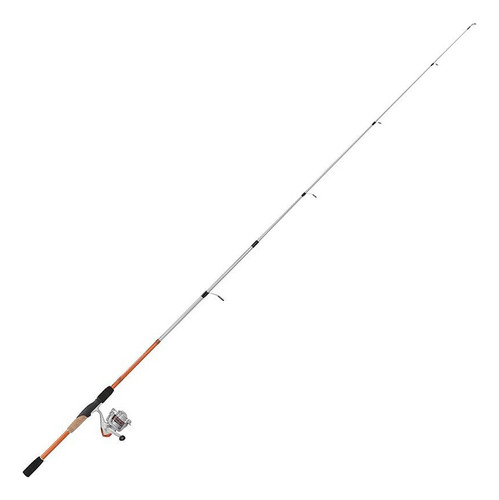 Combo Spinning Okuma Steeler Xp Caña 195cm 2tr Reel 2000 Color Naranja