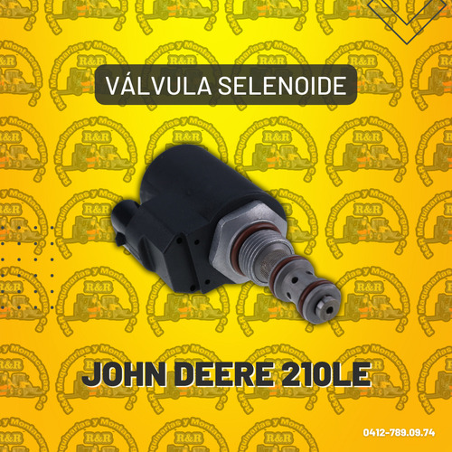 Válvula Selenoide John Deere 210le