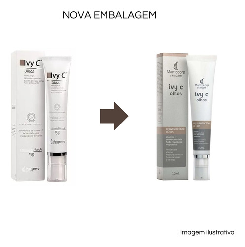 Ivy C Olhos Anti Idade Com Vitamina C Para Área Dos Olhos15g