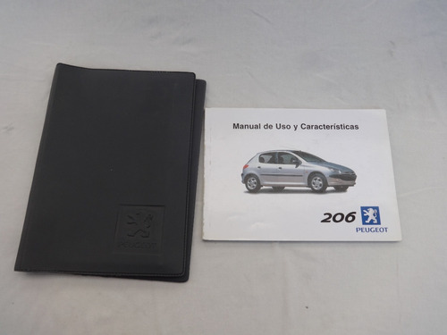 Manual Guantera Peugeot 206 2000 Usuario Instrucciones