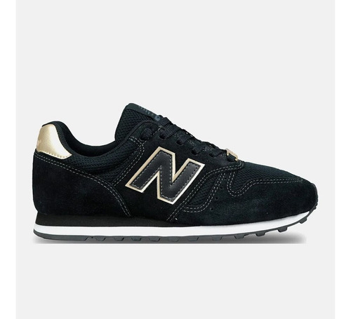 Tênis Casual Feminino 373 Original New Balance Preto