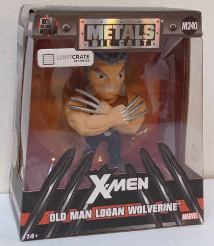 Old Logan Wolverine 2017 Metals Die-cast Marvel M240 X-men