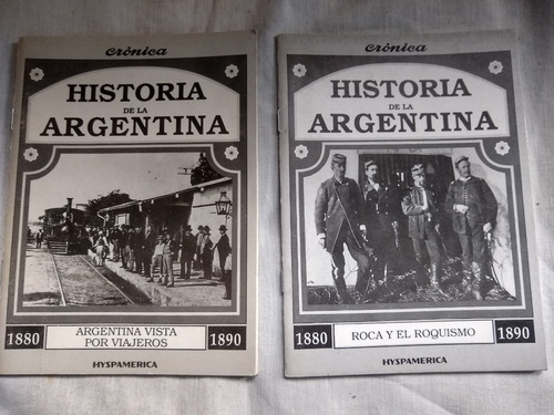 Historia De La Argentina 1880-1890, Cronica, Buen Estado (Usado)