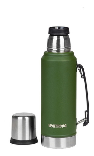 Termo Acero Inox Ombu1000 Manija Tapon Cebador 360° Waterdog