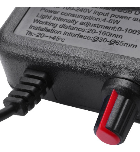 Para Lámpara De Anillo Ajustable Usb De 48 Led Smd Para