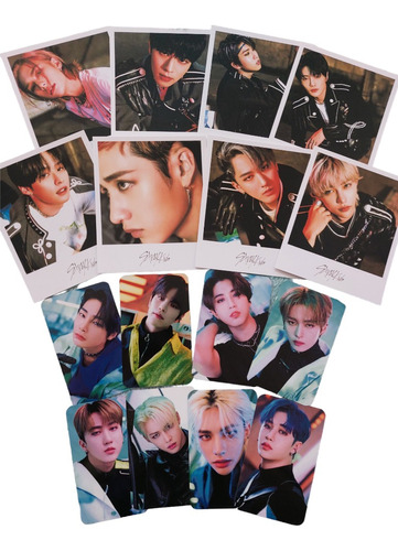 Set Photocards + Set Polaroids Stray Kids Fan Made Kpop