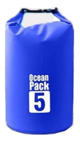 Bolsa Seca Contra Agua Impermeable 5 Litros Dry Bag Ocean