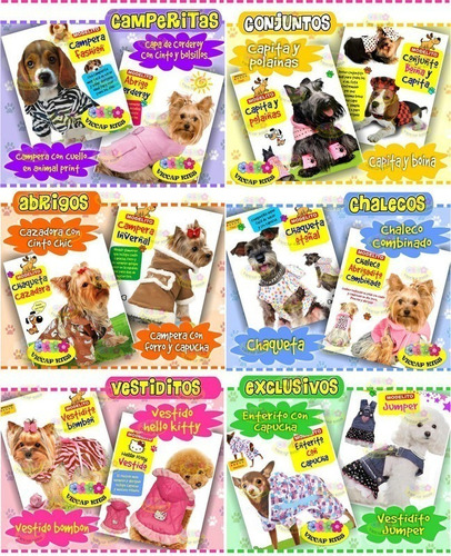 Moldes Y Patrones De Ropa Perros Casitas Y Accesorios Ui