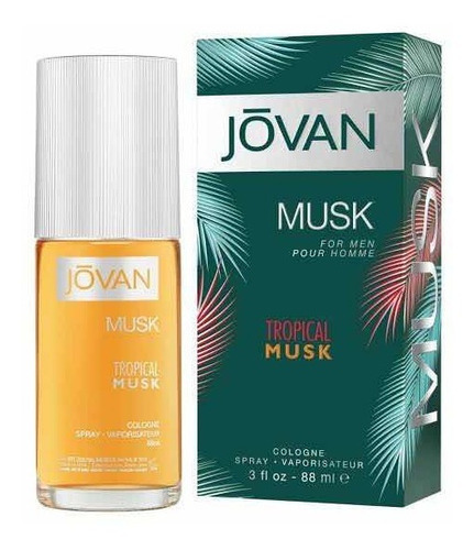 Jovan Tropical Musk For Men 88ml Msi Envío Gratis