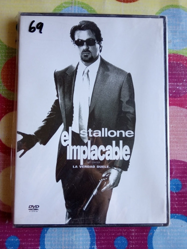 Dvd El Implacable, Sylvester Stallone