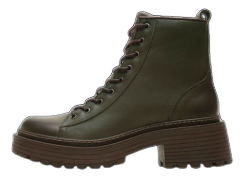 Bota Femenina Freeway Petra Cordones Cuero Invierno