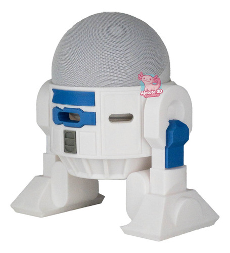 Soporte Para Alexa Grande Echo Dot 4 Y 5 Gen R2d2 Star Wars