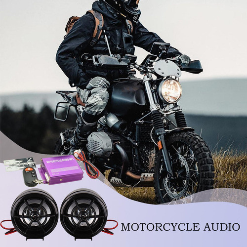 Altavoz Para Moto De Altavoces Para Motocicletas Con Amplifi