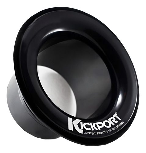 Kick Port Negro Black Potenciador De Sonido De Bombo Bateria