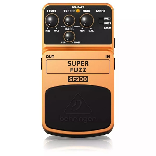 Pedal Guitarra Super Fuzz Behringer Sf300 + Color Melón