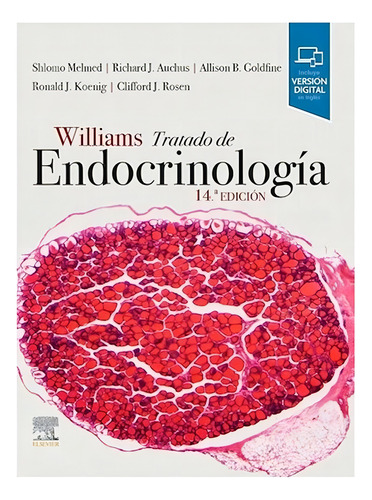 Tratado De Endocrinología Williams Melmed 14ª Elsevier