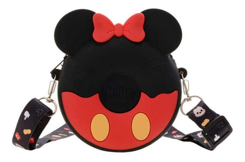 Lindo Morralito De Silicona Minnie Disney Para Niñas Diseños