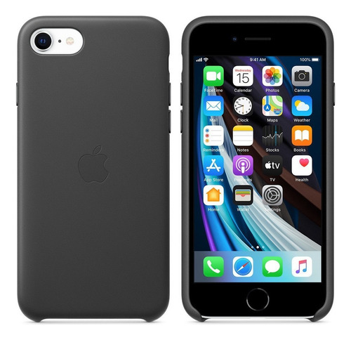 Funda Apple Leather Case Para iPhone SE 2020 / 2022
