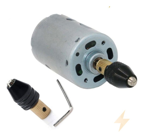 Motor 395 De 12v Con Acople Para Brocas