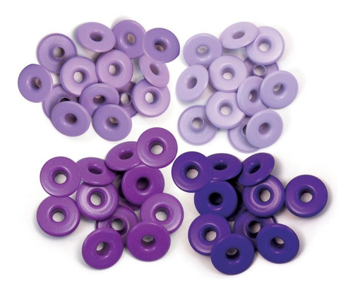 We R Eyelets Wide 40/pkg Morado | Ojales Ojillos Anchos