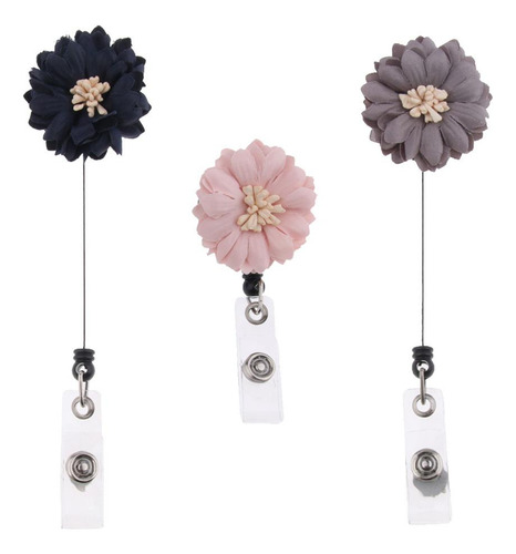 6 Piezas De Insignia De Identificación De Flores, Clave