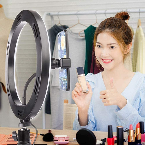 Selfie Ring Aro De Luz 25cm Para Maquillaje Youtube Fotos