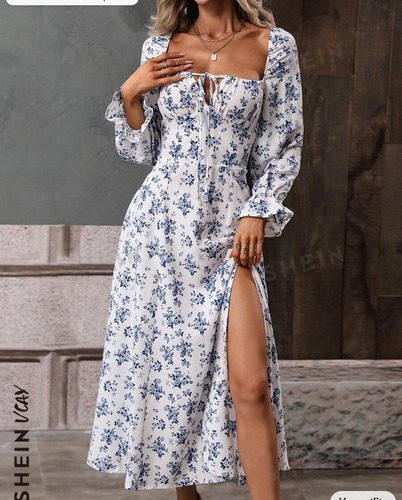 Vestido Bohemio Largo Shein