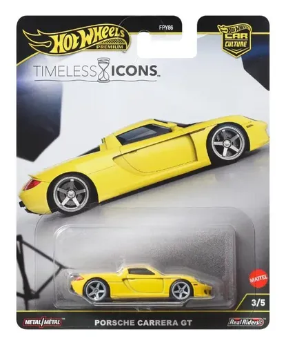 趣味・スポーツ・実用 Porsche A Timeless Romance Hot Wheels Premium Timeless Icons - Porsche Carrera Gt Amarelo