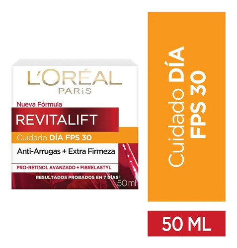 Loreal Revitalif Rostro Día Fps 30 Pro-retinol Elasti-flex