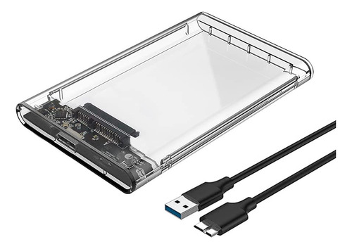 Reletech Caja De Disco Duro Externo De 2.5 Pulgadas, Sata A