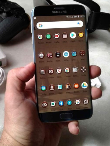 Celular Samsung Galaxy S7 Edge Resistente A Água E Poeira
