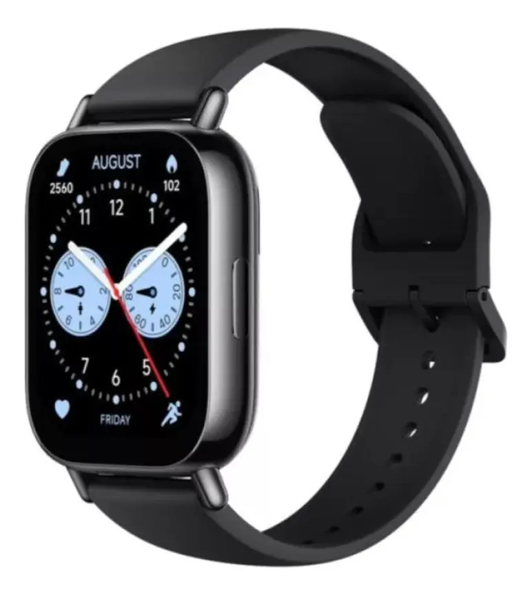 Reloj Smartwatch Xiaomi Redmi Watch 5 Lite 1,96 Amoled Black Caja Negro Malla Negro Bisel Negro