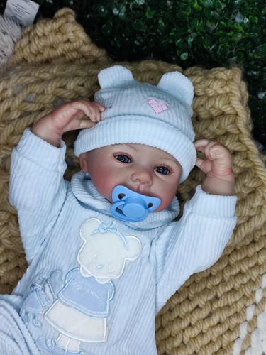 Bebe Reborn Original Muñeca Vinilo Completo 45 Cm Doll Fily