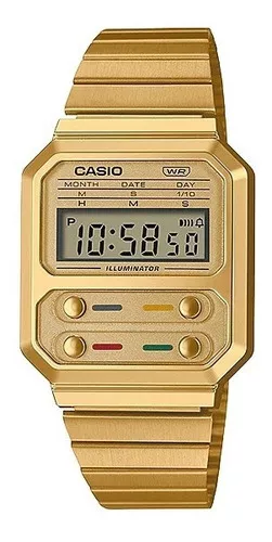 Reloj Casio dorado original