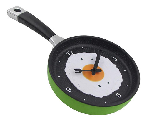 Novedad Tema De Cocina Sartén En Forma De Huevo Frito Reloj