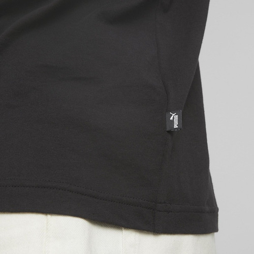 Imagen 5 de 8 de Polera Algodon Puma Art Graphic Tee Negro Hombre