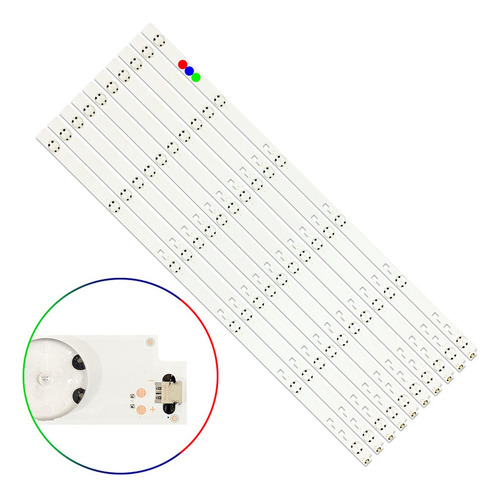 1 Kit Leds Sony Xbr-65x810c / Xbr-65x810 (10t) - Aluminio,