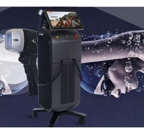 Depiladora Definitiva Laser Diodo Trio Ice Adss Nuevas Negro