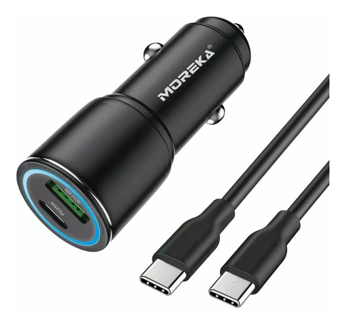 Turbo Cargador Para Auto Carga Rapida Qc 3.0 2 Puertos Usb.