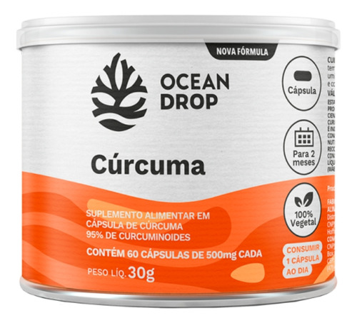 Cúrcuma (60 Caps) Ocean Drop