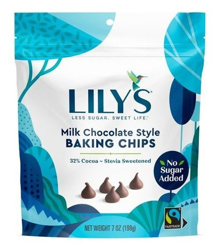 Lily's Chispas Chocolate Con Leche  198grs.