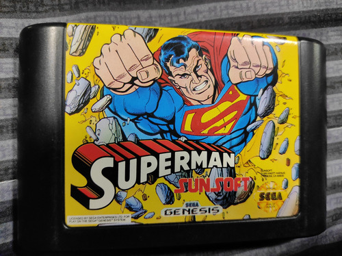Superman Sega Genesis Sin Manual (Usado)